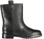Ralph Lauren Slip-on Leren Enkellaarzen Zwart Dames - Thumbnail 1