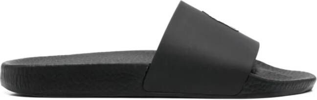 Polo Ralph Lauren Pool Slide Sandalen Schoenen black white maat: 42 beschikbare maaten:41 42 46