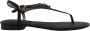 Ralph Lauren Zwarte teenslippers Lauren 36.5 BLK - Thumbnail 1