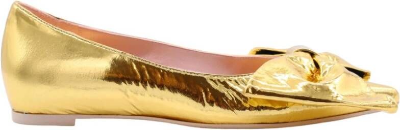 Ras Elegant Ballerina Flats Yellow Dames