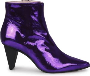 Ras Heeled Boots Paars Dames