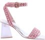 Ras High Heel Sandals Pink Dames - Thumbnail 2