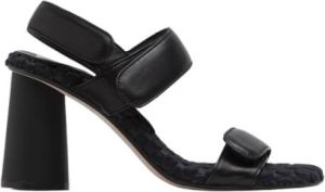 Ras Hoge hiel sandalen Zwart Dames