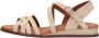 RED-RAG Sandalen Dames 79542 Tiny Wedge Maat: 35 Materiaal: Suède Kleur: Beige - Thumbnail 2