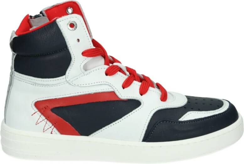 Red-Rag 13121~~~~~~~~~~~~~~~~~~~~~~~~~ JongensHalf-hoogKindersneakers Blauw