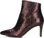 Red Rag Red-Rag 78580 Enkellaarsjes Enkelboots met rits Dames Bruin - Thumbnail 8
