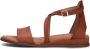 RED-RAG Sandalen Dames 79610 Maat: 42 Materiaal: Leer Kleur: Cognac - Thumbnail 3