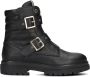 Red Rag Meisjes Stijlvolle Zwarte Laarzen Black Dames - Thumbnail 3