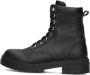 Red-Rag 12472 Veterboots Laarzen Met Veters Meisjes Kids Zwart - Thumbnail 2