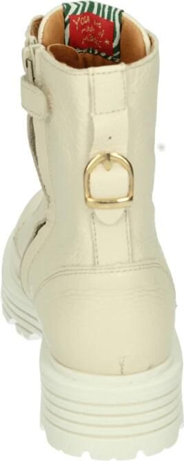 Red Rag Red-Rag 12474 Veterboots Laarzen Met Veters Meisjes Beige - Foto 4