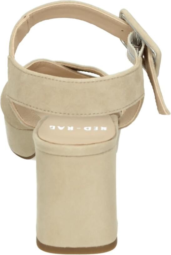 RED-RAG Sandalen Dames 78560 Maat: 40 Materiaal: Suède Kleur: Beige - Foto 6