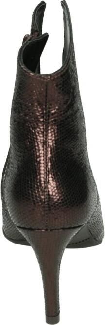 Red Rag Red-Rag 78580 Enkellaarsjes Enkelboots met rits Dames Bruin - Foto 4