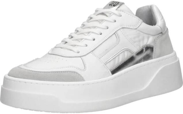 RED-RAG Lage Sneakers Dames 72118 Maat: 37 Materiaal: Leer Kleur: Wit - Foto 4