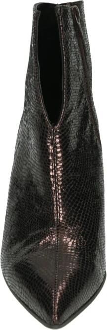 Red Rag Red-Rag 78580 Enkellaarsjes Enkelboots met rits Dames Bruin - Foto 3