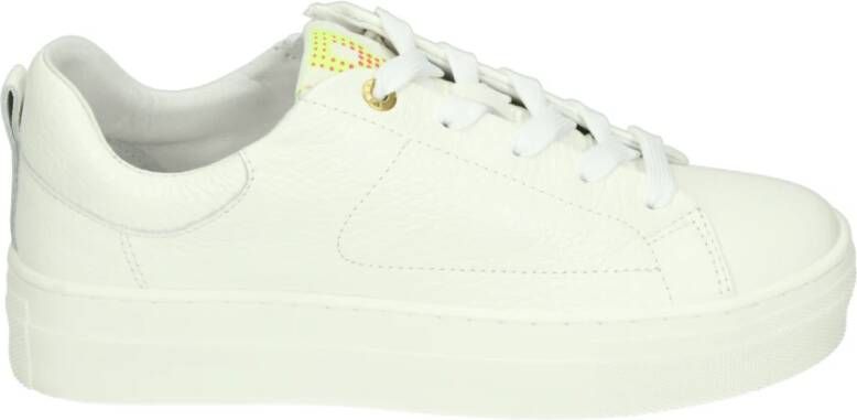 Red Rag Witte Meisjes Lage Schoenen met Uitneembaar Voetbed