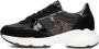 Red-Rag 71408 Sneakers Leren Sneaker Dames Zwart - Thumbnail 2
