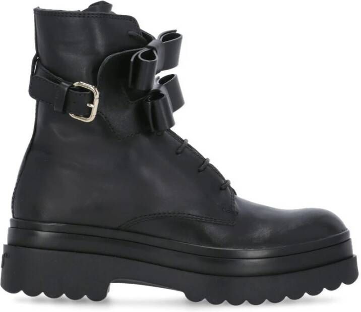 Red(V) Ankle Boots Zwart Dames