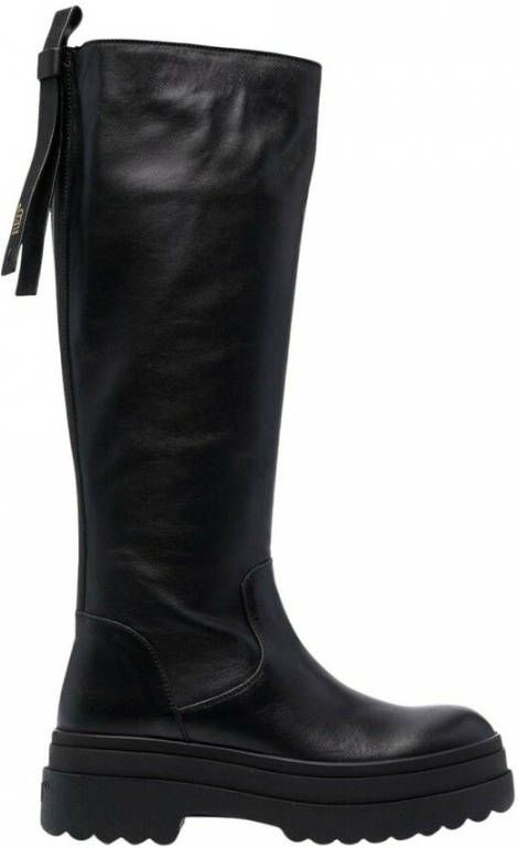 RED Valentino Boots with Bow Detail Zwart Dames
