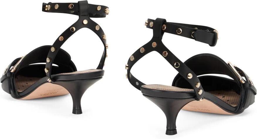 RED Valentino Elegante zwarte puntige schoenen met kittenhak. - Foto 2