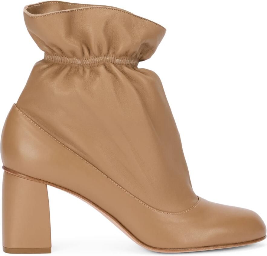 RED Valentino Enkellaars met Vierkante Hak