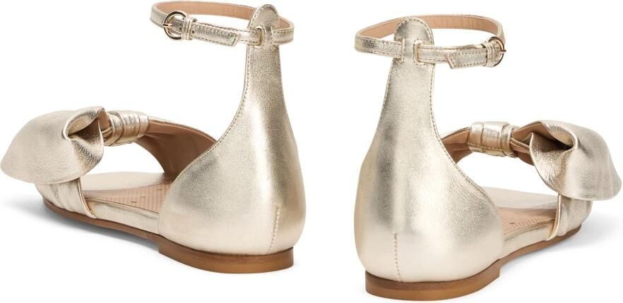 RED Valentino Gouden sandaal met een elegant en verfijnd ontwerp. - Foto 2