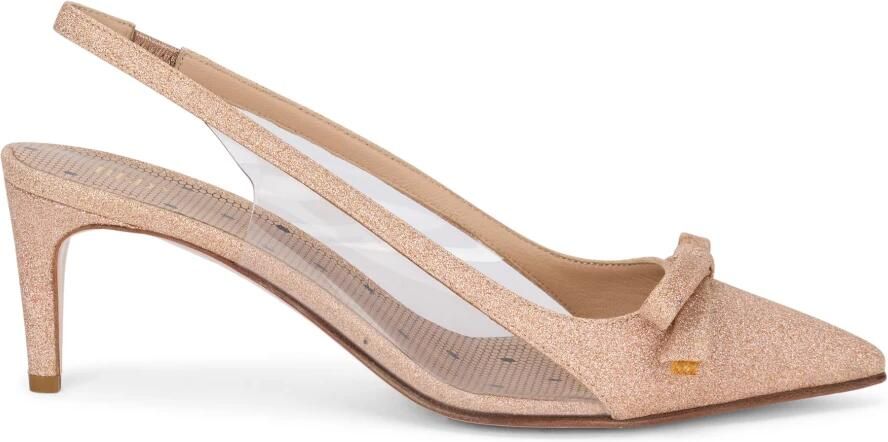 RED Valentino Puntige Pump met Enkelbandje
