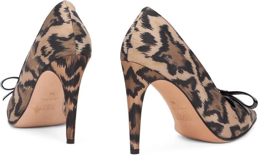 RED Valentino Schoen met hoge hak en elegante dierenprint. - Foto 2