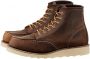 Red Wing Shoes 3428 Moc Toe Copper Rough and Tough Bruin Brown - Thumbnail 1