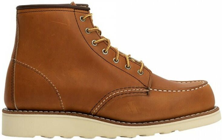 Red Wing Shoes Rode vleugelschoenen 3375 MOC TOE ORO Legacy Bruin Dames