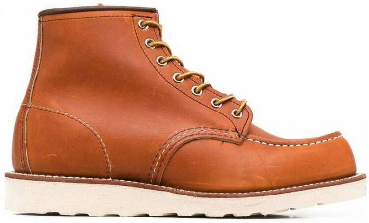 Red Wing Shoes Klassieke Moc 6 inch Waterdichte Leren Schoenen Brown Heren