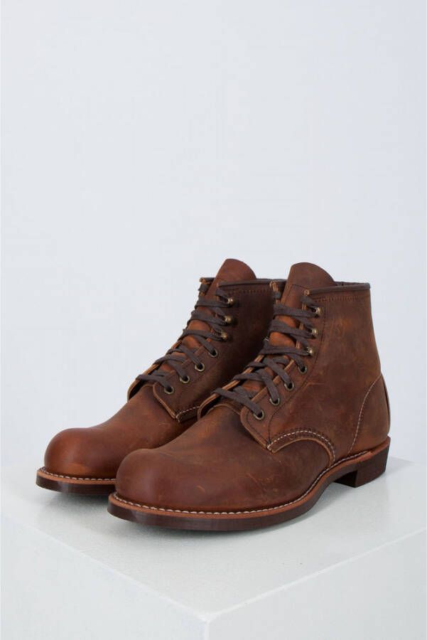 Red wing Iron Ranger Copper Rough & Tough Boots Shoes Bruin Heren