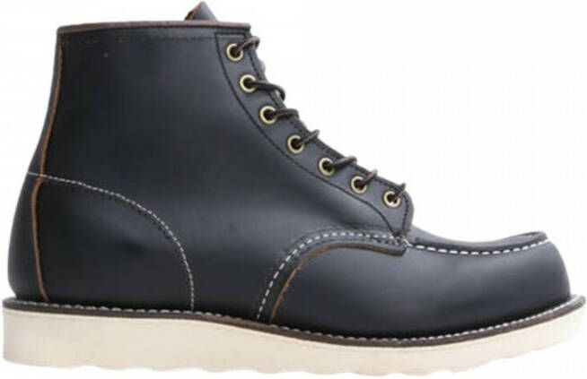 Red Wing Shoes Zwarte Enkellaarzen Klassieke Stijl