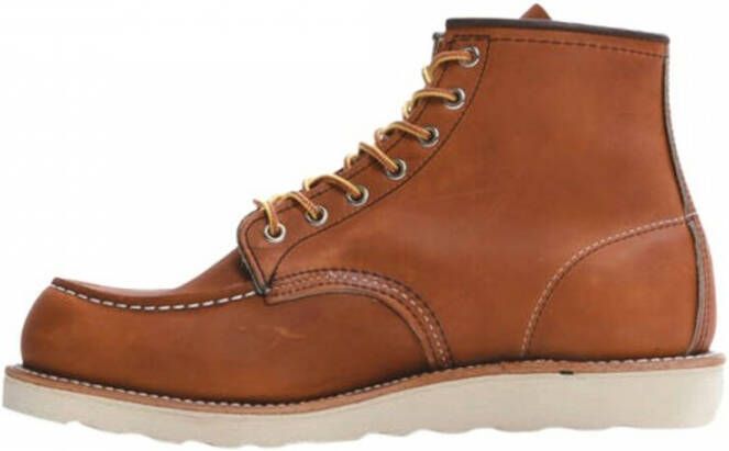 Red Wing Shoes Klassieke Moc 6 inch Waterdichte Leren Schoenen Brown Heren