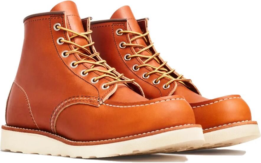 Red Wing Shoes Klassieke Moc 6 inch Waterdichte Leren Schoenen Brown Heren - Foto 15