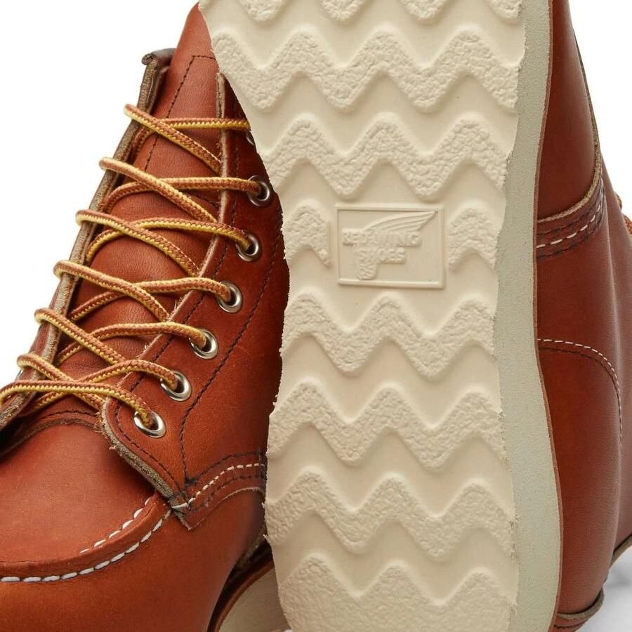 Red Wing Shoes Klassieke Moc 6 inch Waterdichte Leren Schoenen Brown Heren - Foto 4