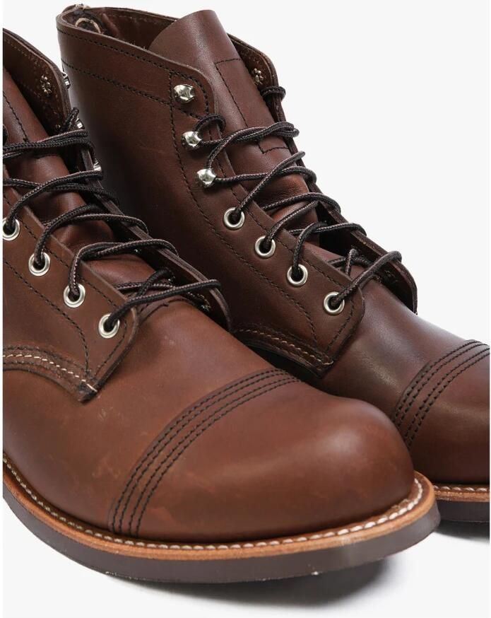 Red Wing Shoes Amber Harness Iron Ranger Laarzen Brown Heren - Foto 2