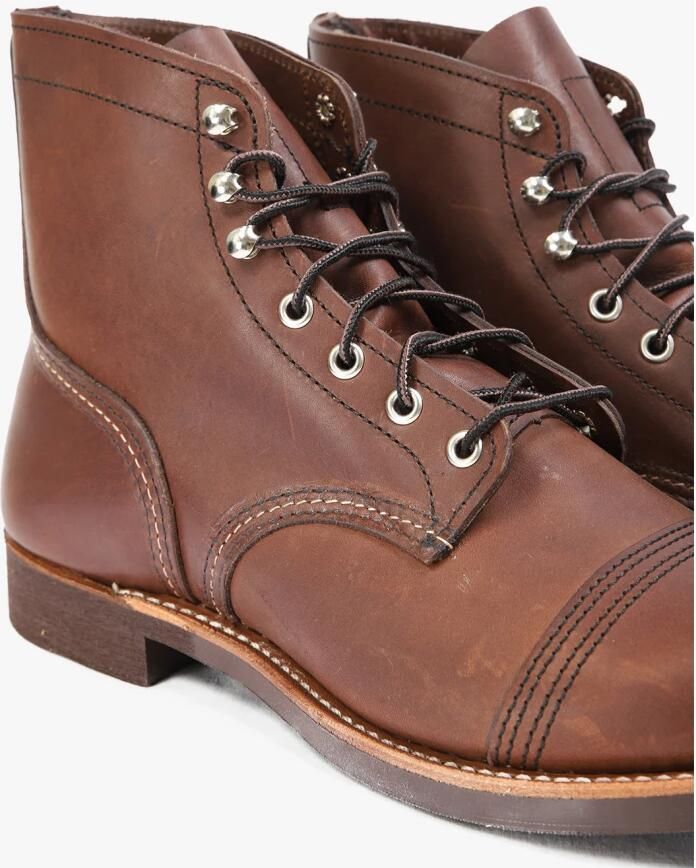 Red Wing Shoes Amber Harness Iron Ranger Laarzen Brown Heren - Foto 3