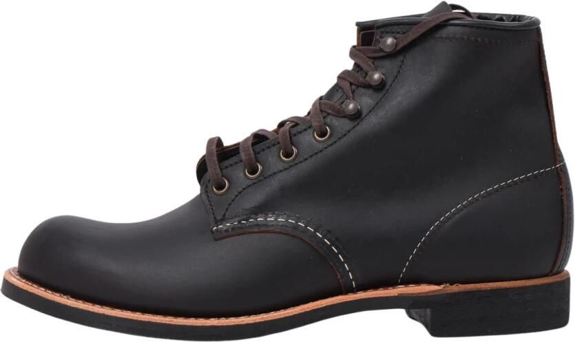 Red wing 3345 Heritage Work 6 Blacksmith Boots Shoes Zwart Heren
