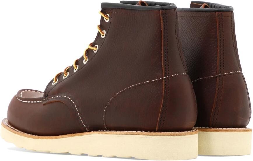 Red Wing Shoes Bruine Enkellaarzen Klassiek Moc Teen - Foto 3
