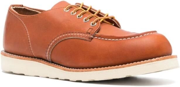 Red Wing Shoes Bruine Leren Laarzen Gladde Korrel Ontwerp - Foto 2