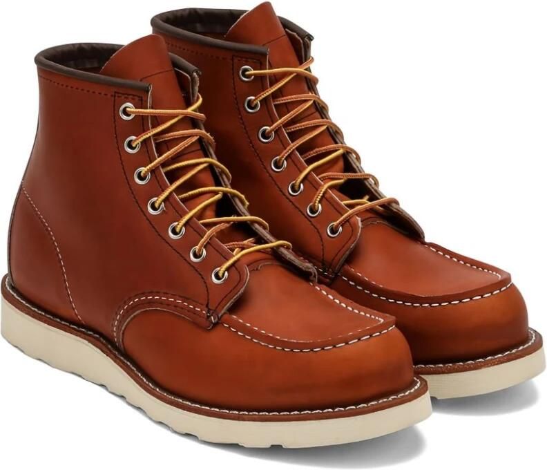 Red Wing Shoes Klassieke Moc 6 inch Waterdichte Leren Schoenen Brown Heren - Foto 12