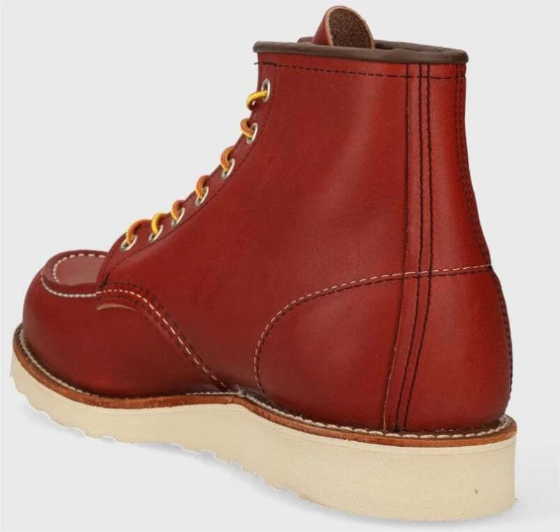 RED WING SHOES Veterlaarzen '8875 Moc Toe Oro Russet' rood - Foto 7