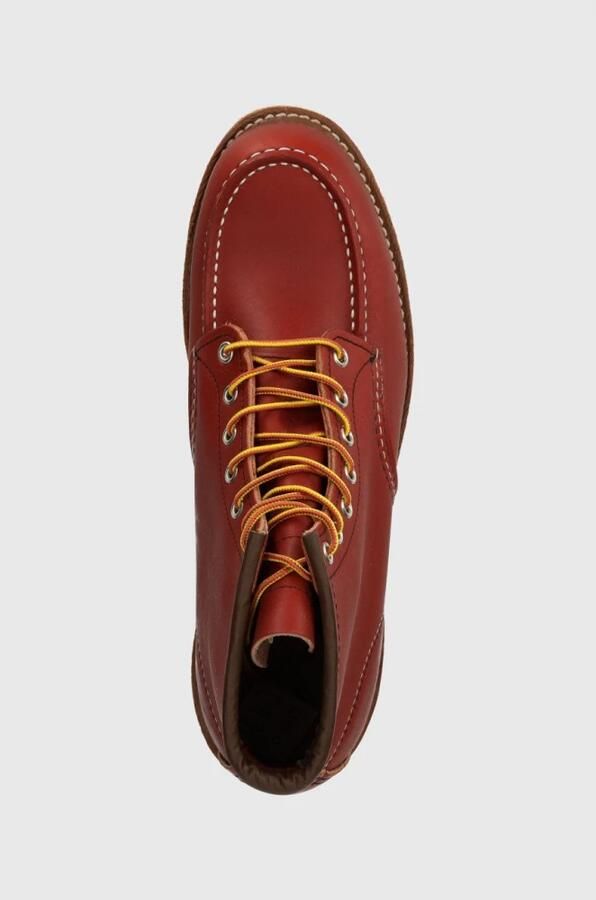 RED WING SHOES Veterlaarzen '8875 Moc Toe Oro Russet' rood - Foto 11