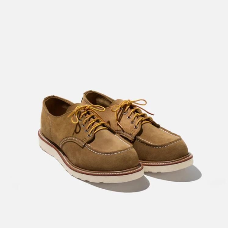 Red Wing Shoes Kameel Moc Oxford Schoenen