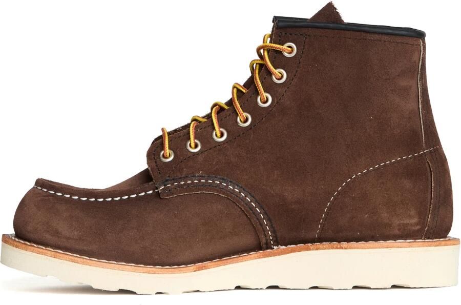 Red Wing Shoes Suède enkellaarzen met Vibram-zool