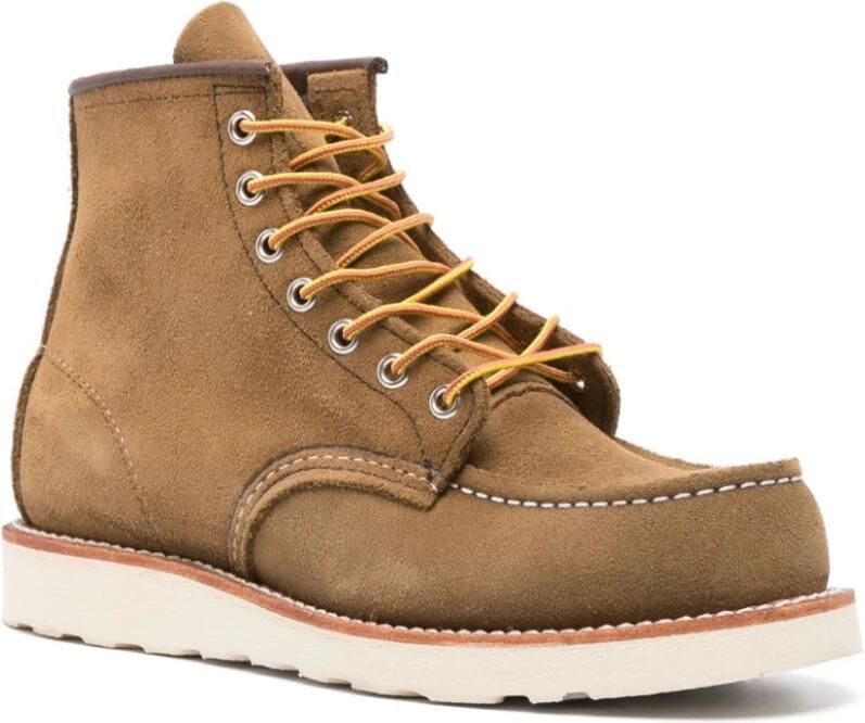 Red Wing Shoes Classic Moc Toe Olive Mohave Schoenen