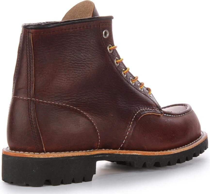 Red Wing Shoes Moc Toe Roughneck Leren Laarzen Brown Dames - Foto 3