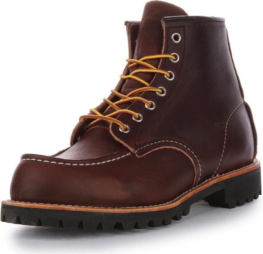Red Wing Shoes Moc Toe Roughneck Leren Laarzen Brown Dames - Foto 2