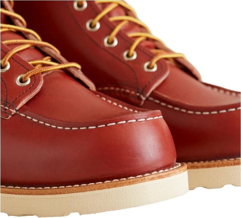 RED WING SHOES Veterlaarzen '8875 Moc Toe Oro Russet' rood - Foto 8
