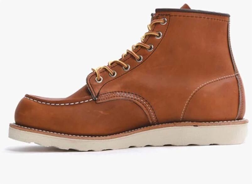 Red Wing Shoes Klassieke Moc 6 inch Waterdichte Leren Schoenen Brown Heren - Foto 16